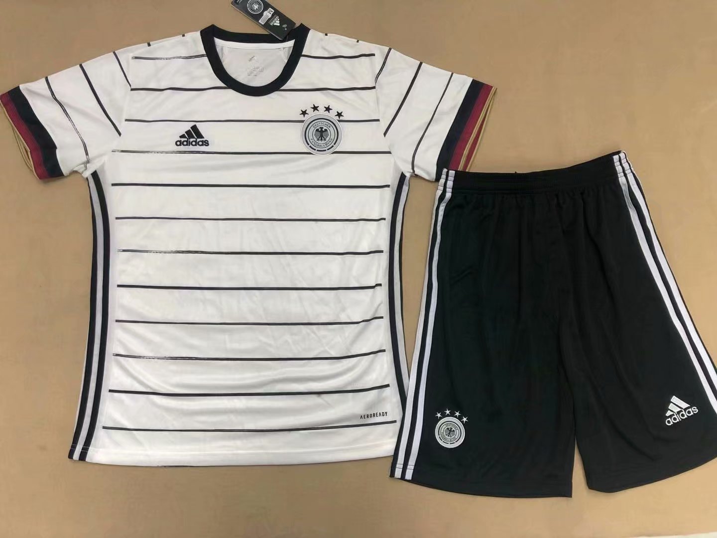 Kids-Germany 2020 European Cup Home Soccer Jersey